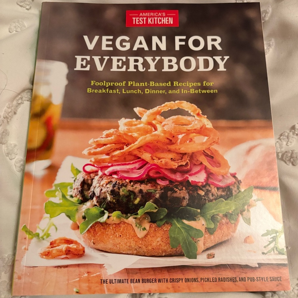 Vegan for Everybody Cookbook by America’s Test Kitchen